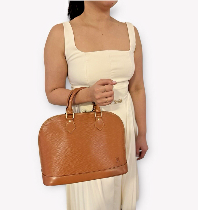 Louis Vuitton Epi Alma PM - Kenya Brown