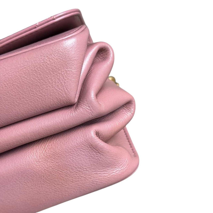Chanel Classic Mini Flap Bag – Pink with Aged Gold Hardware