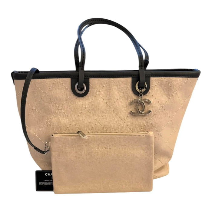 Chanel Shopping Fever Quilted Tote – Pale Pink