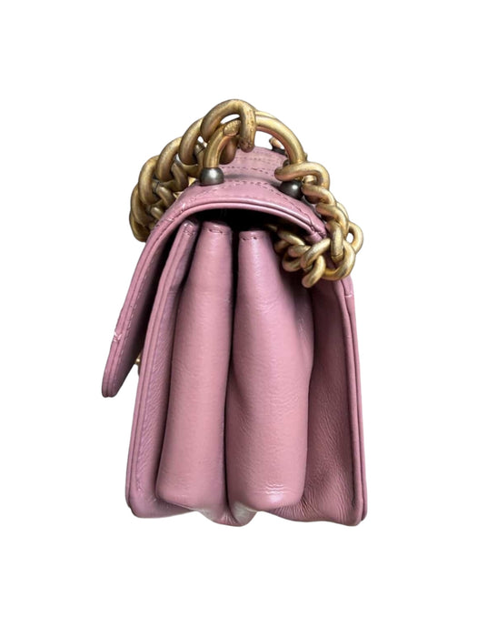 Chanel Classic Mini Flap Bag – Pink with Aged Gold Hardware