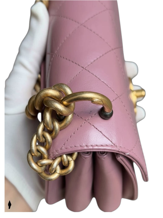 Chanel Classic Mini Flap Bag – Pink with Aged Gold Hardware
