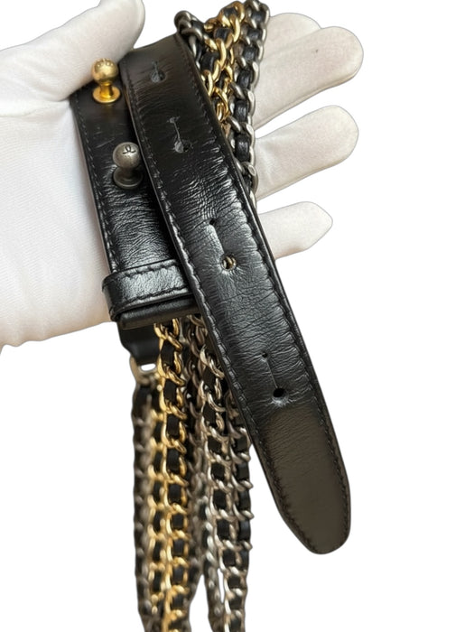 Chanel Gabrielle Small Hobo Bag – Black & White Quilted Leather