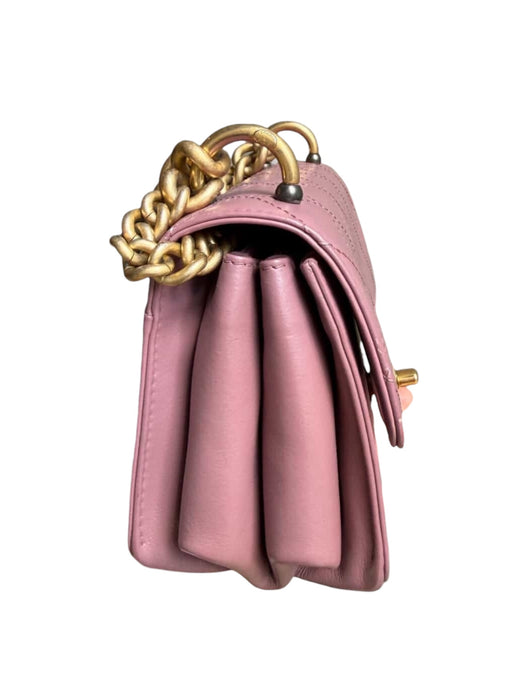 Chanel Classic Mini Flap Bag – Pink with Aged Gold Hardware
