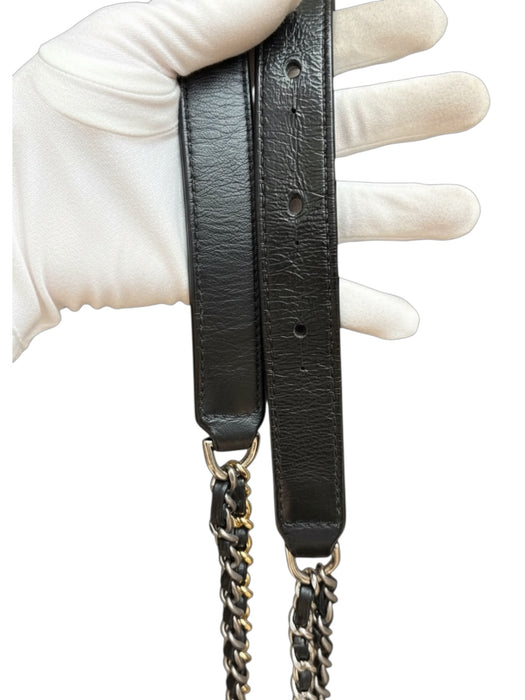 Chanel Gabrielle Small Hobo Bag – Black & White Quilted Leather