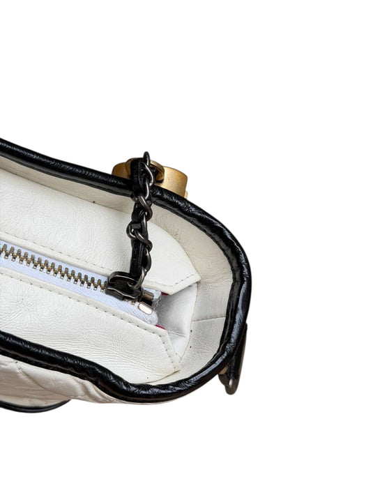 Chanel Gabrielle Small Hobo Bag – Black & White Quilted Leather