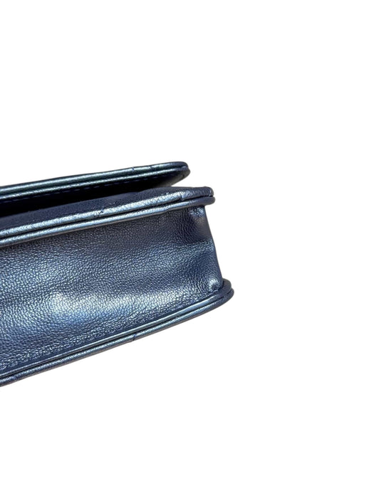 Chanel 19 Wallet on Chain WOC Navy Quilted Leather Crossbody Bag