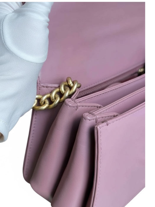 Chanel Classic Mini Flap Bag – Pink with Aged Gold Hardware