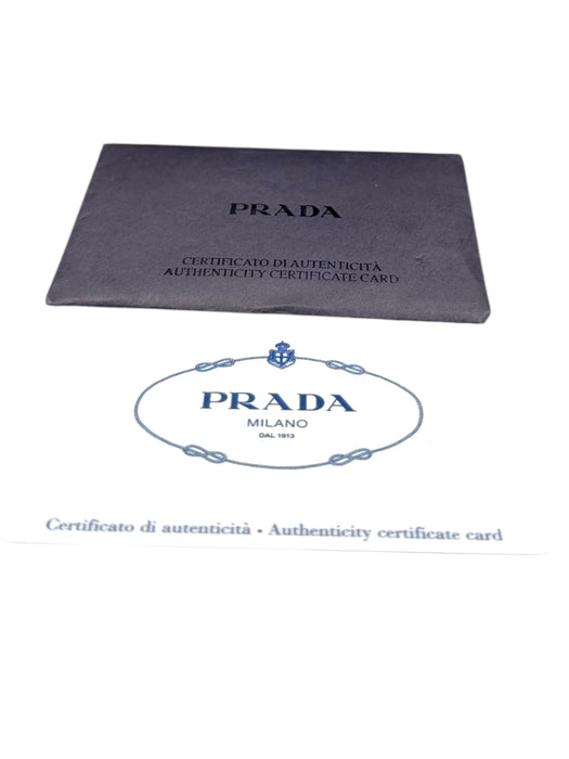 Prada Saffiano Vernice Pyramid Frame Bag- Burgundy