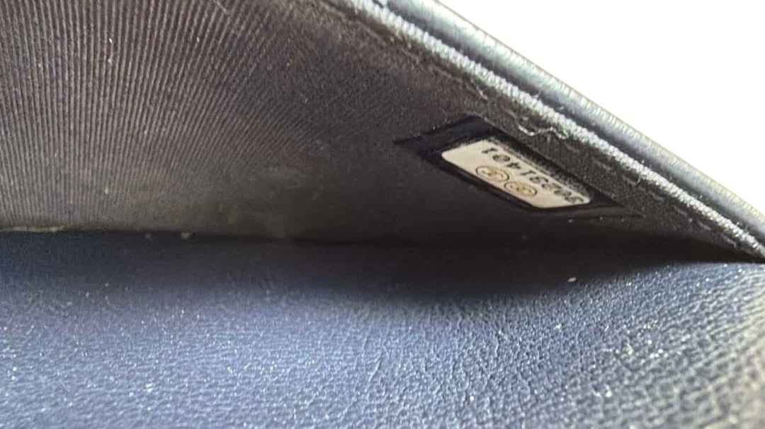 Chanel 19 Wallet on Chain WOC Navy Quilted Leather Crossbody Bag