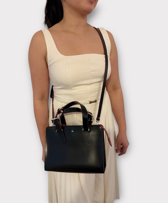 Vivienne Westwood Two-Way Leather Bag - Black