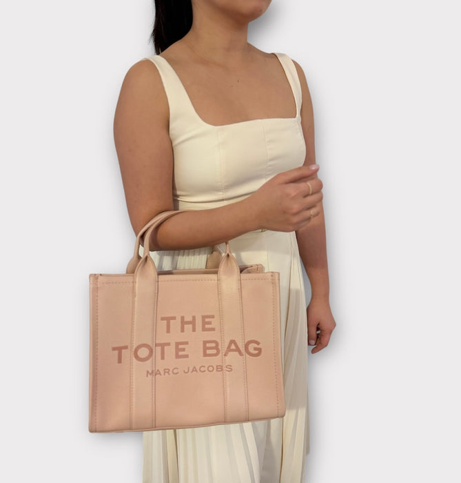Marc Jacobs Two-Way 'The Leather Tote' - Pink