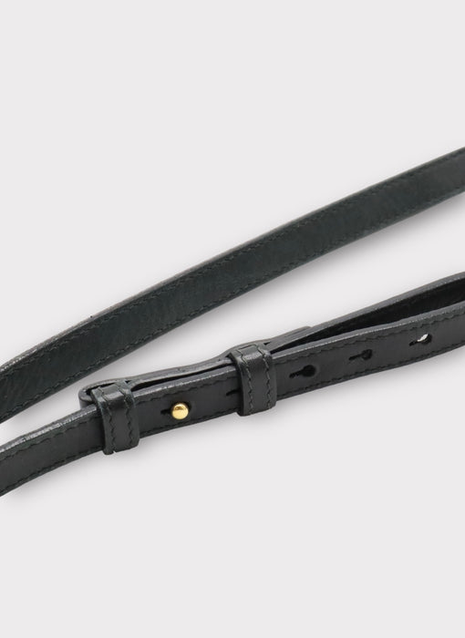 Gucci GG Marmont Two-Way Leather Camera Bag - Black