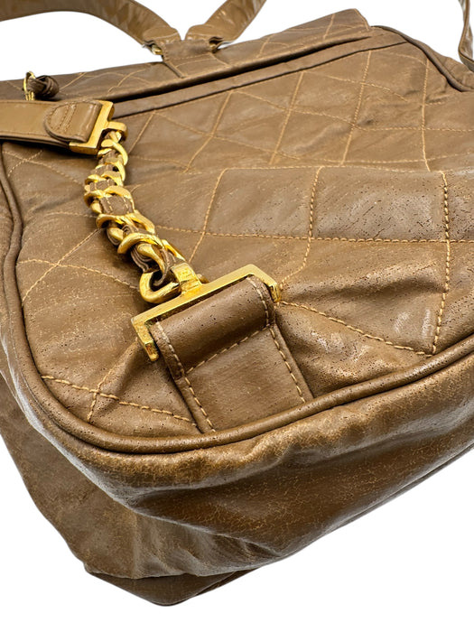 Chanel Vintage Brown Backpack | Authentic Preloved Chanel | Luxe Indulgence