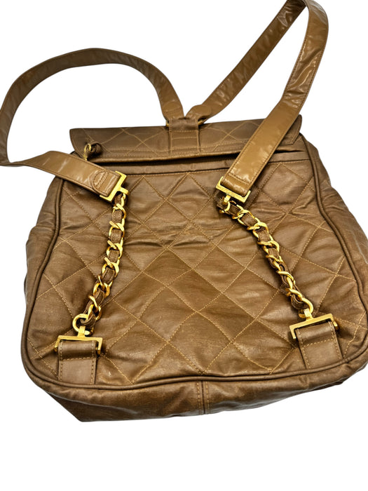 Chanel Vintage Brown Backpack | Authentic Preloved Chanel | Luxe Indulgence