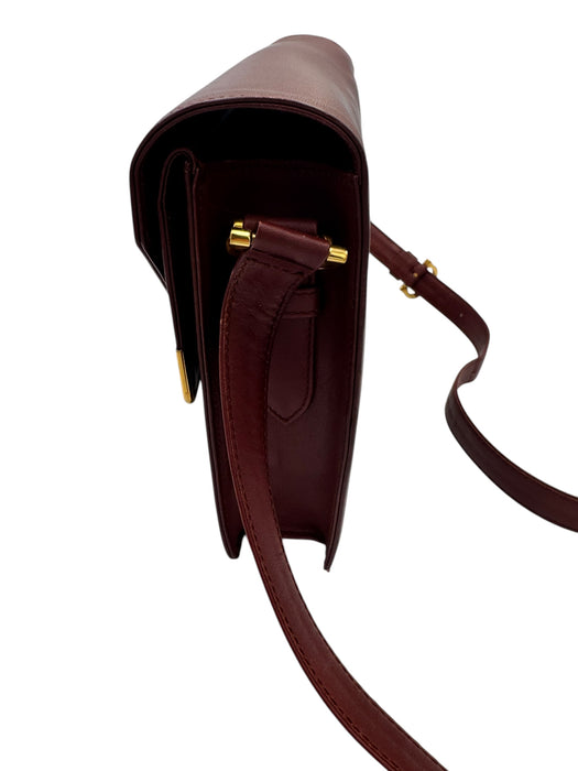 Cartier Must de Cartier Vintage Bag Burgundy | Luxe Indulgence