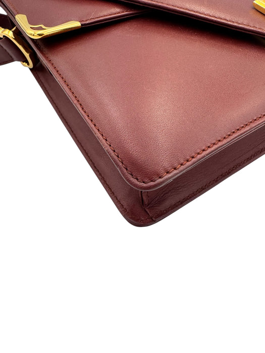 Cartier Must de Cartier Vintage Bag Burgundy | Luxe Indulgence