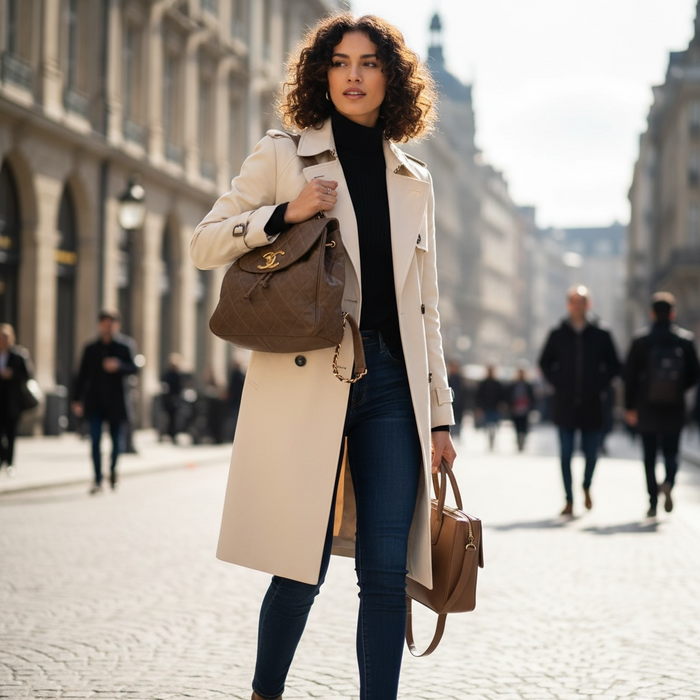 Chanel Vintage Brown Backpack | Authentic Preloved Chanel | Luxe Indulgence