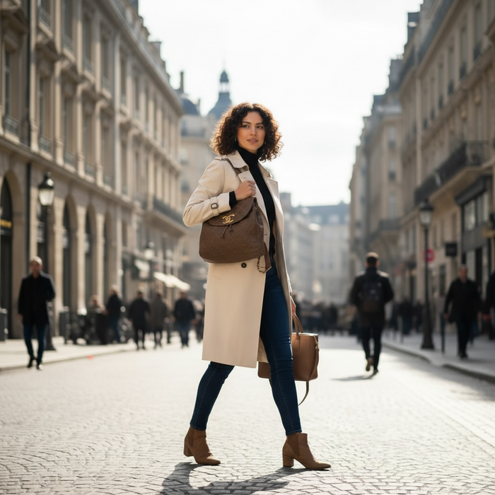 Chanel Vintage Brown Backpack | Authentic Preloved Chanel | Luxe Indulgence