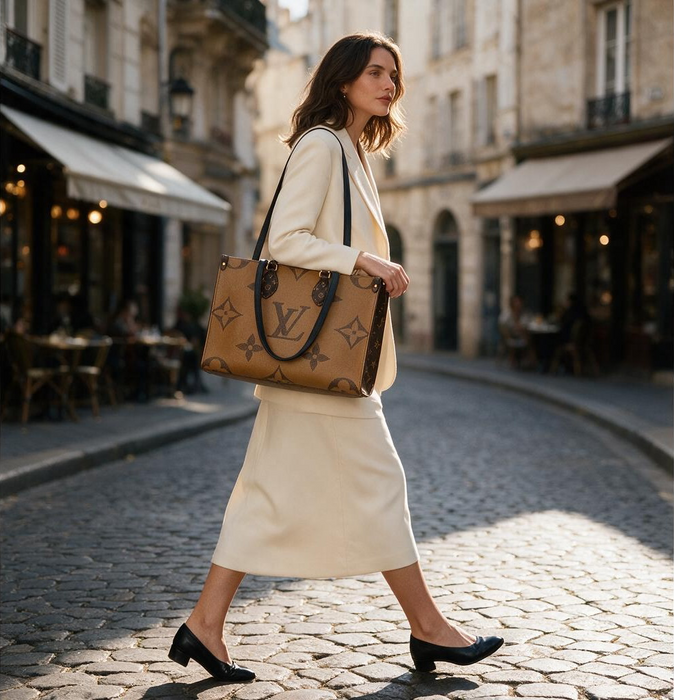 Louis Vuitton OnTheGo MM Monogram Reverse | Luxe Indulgence