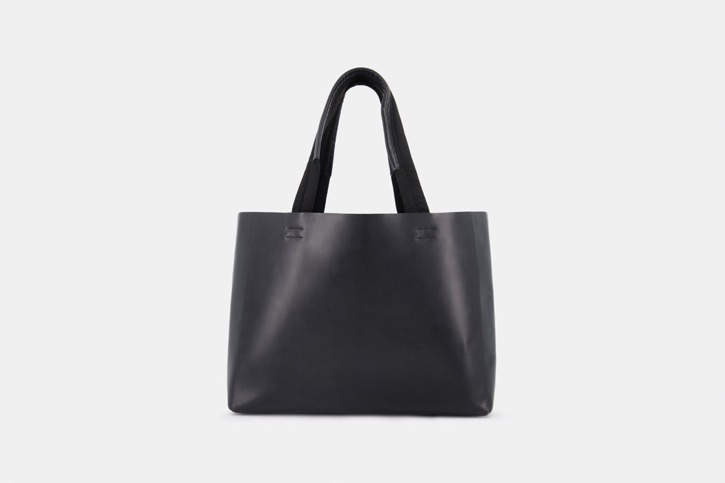 Prada Vitello cut out tote bag- Black