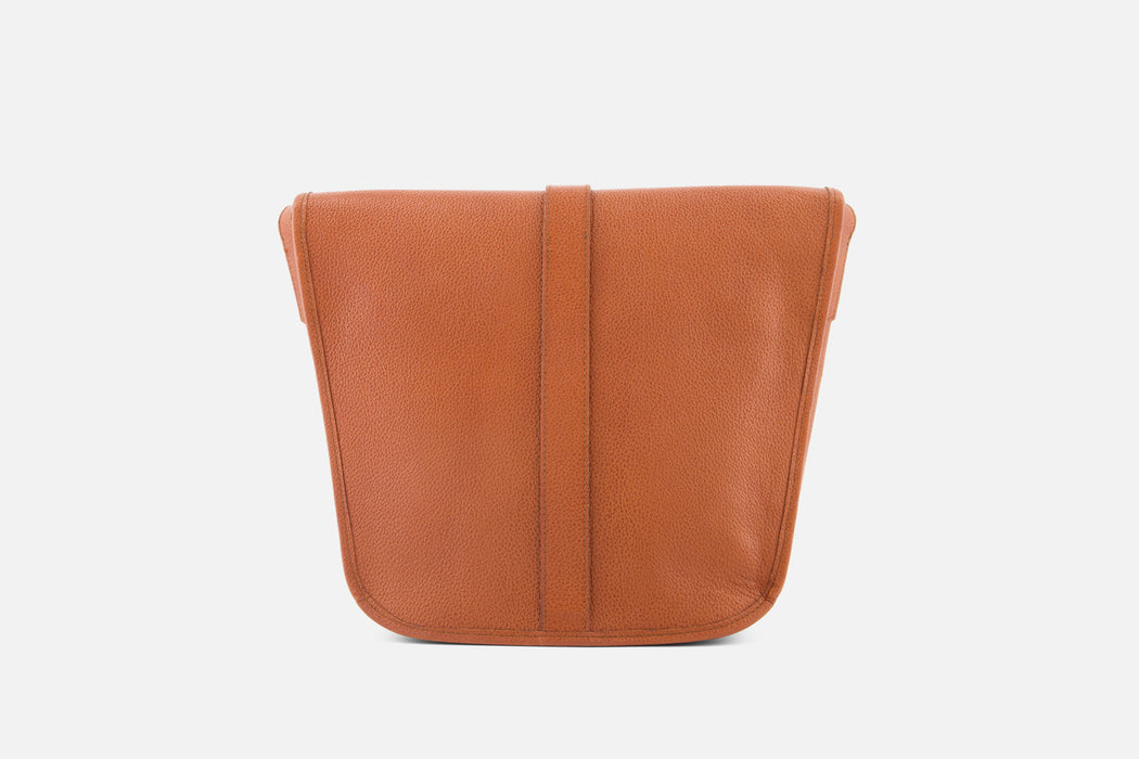 Saint Laurent vintage leather bucket bag- Brown