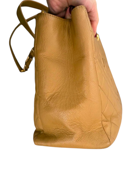 Chanel GST 34cm Dark Beige Caviar Tote | Luxe Indulgence