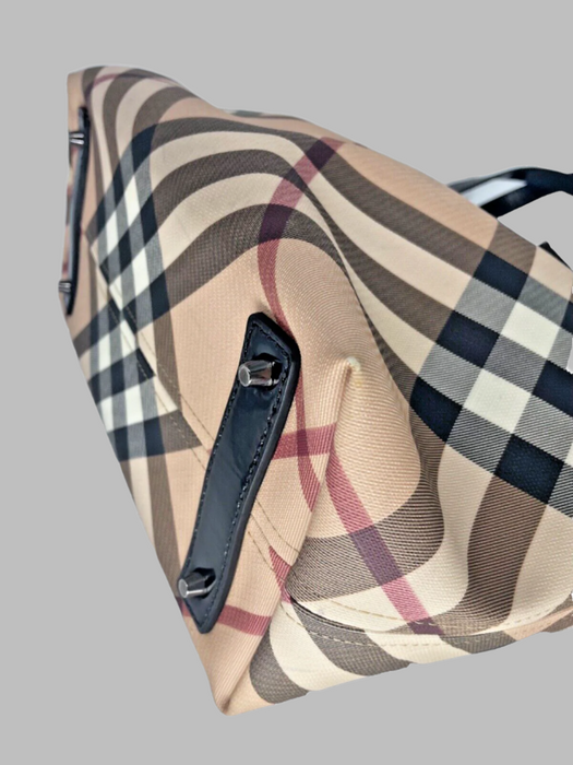 Burberry Medium Nickie Tote - Beige