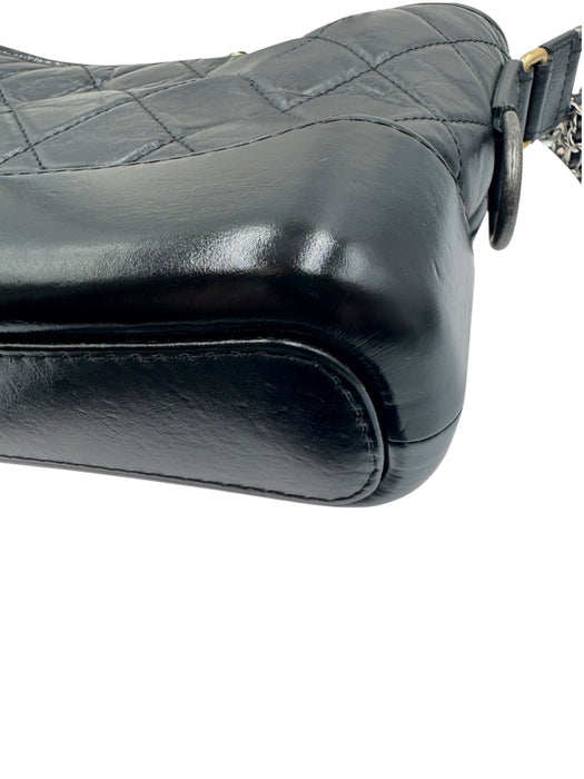 Chanel Gabrielle small hobo bag aged calfskin- Black
