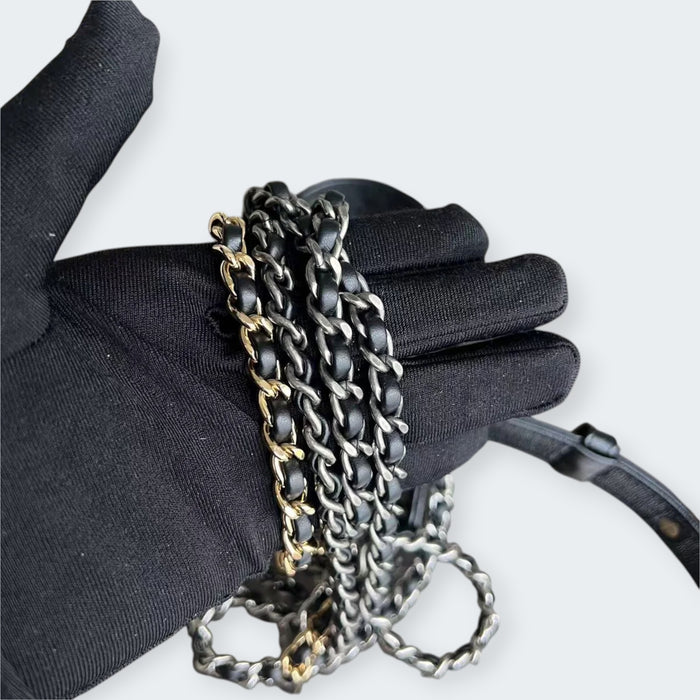 Chanel Gabrielle Small two- tone hardware