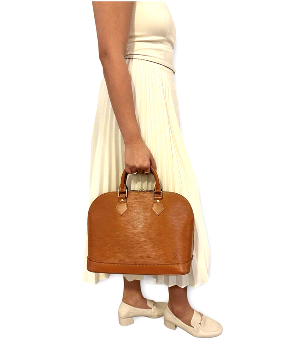 Louis Vuitton Epi Alma PM - Kenya Brown