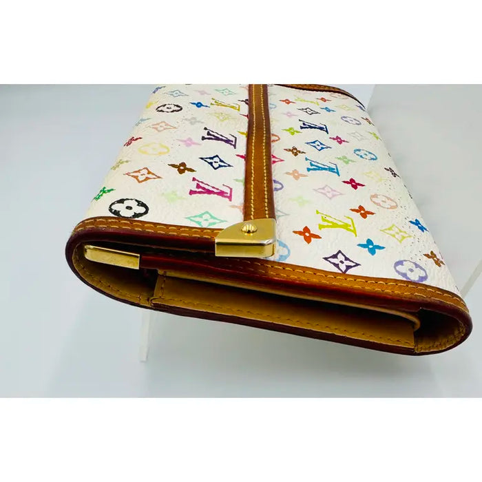 Louis Vuitton Multicolore Monogram Sarah Wallet – White (Early 2000s)