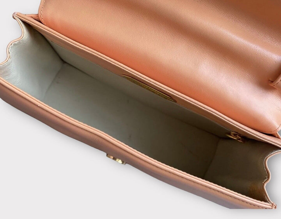 Givenchy Top Handle Leather Bag - Peach
