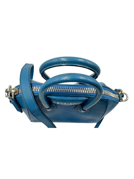 Givenchy antigona blue 2 way Mini crossbody bag