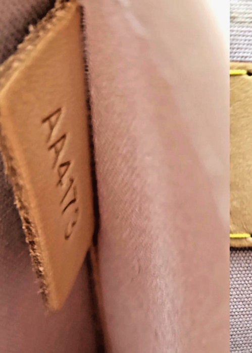 LOUIS VUITTON Citrine Monogram Vernis Alma BB Bag