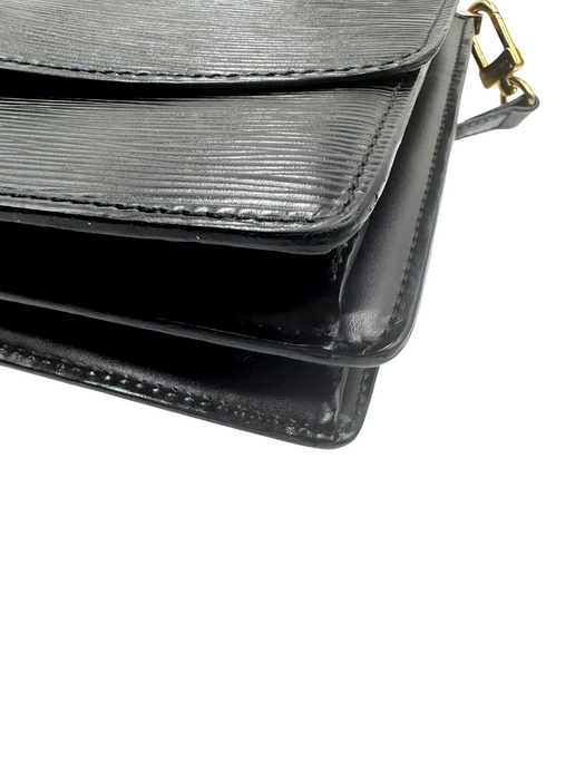 Louis Vuitton Grenelle Epi black crossbody bag