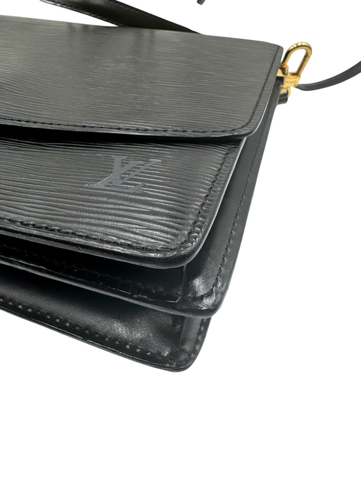 Louis Vuitton Grenelle Epi black crossbody bag