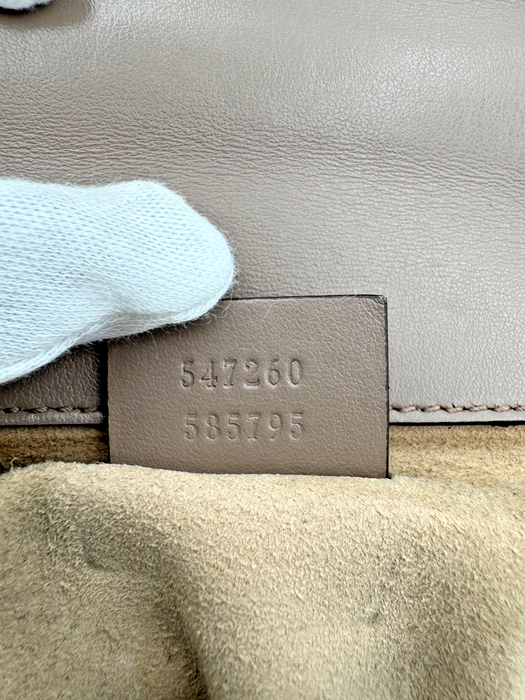 Gucci GG Marmont Mini Top Handle Bag Dusty pink