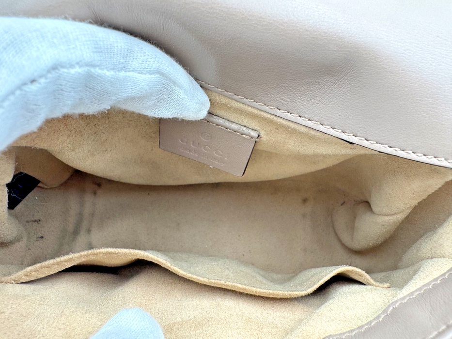 Gucci GG Marmont Mini Top Handle Bag Dusty pink