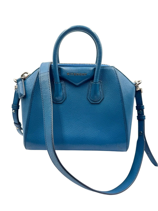 Givenchy antigona blue 2 way Mini crossbody bag