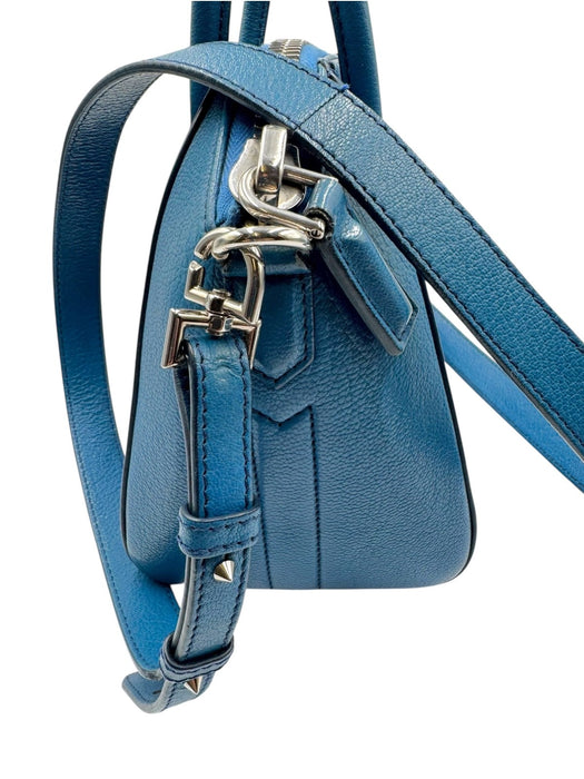 Givenchy antigona blue 2 way Mini crossbody bag