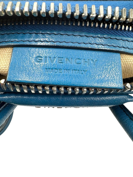 Givenchy antigona blue 2 way Mini crossbody bag