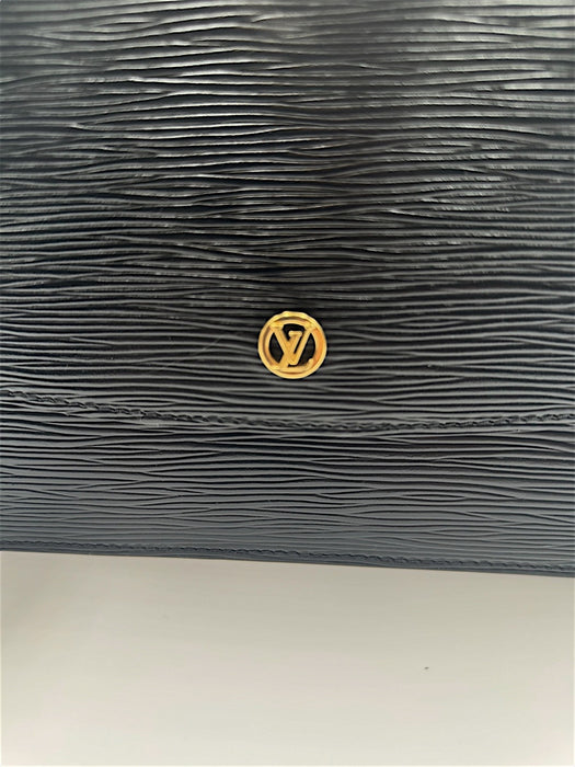 Louis Vuitton Grenelle Epi black crossbody bag