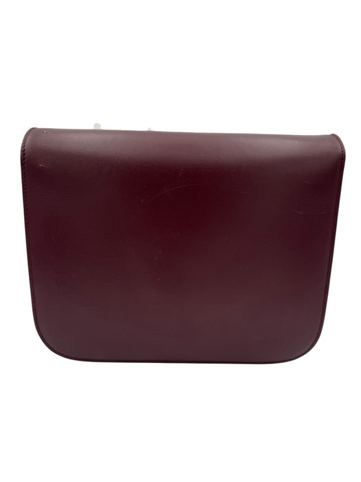CÉLINE Medium Classic Box leather burgundy Crossbody Bag