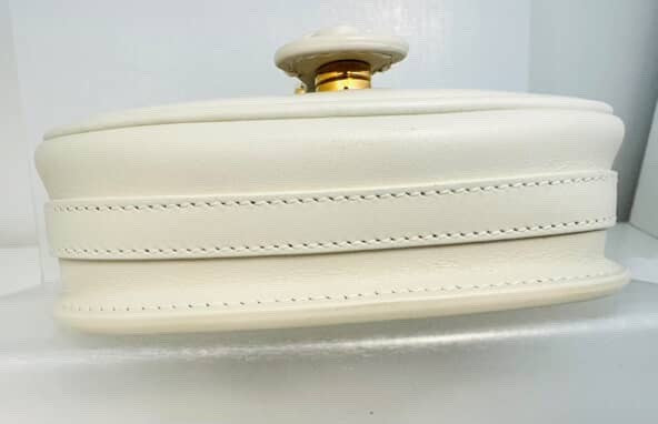 Dior Bobby micro white crossbody bag