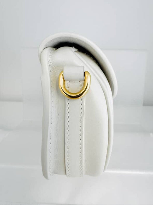 Dior Bobby micro white crossbody bag