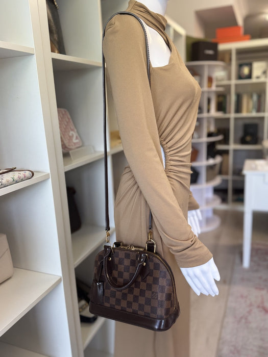 Louis Vuitton Alma BB – Damier Ebene