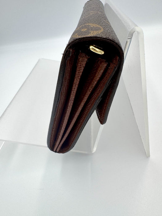 Louis Vuitton Vintage Monogram Sarah Long Wallet – Brown Canvas