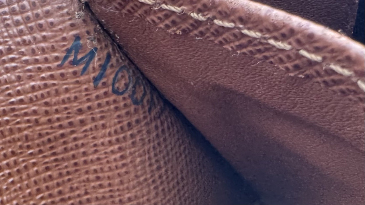 Louis Vuitton Vintage Monogram Sarah Long Wallet – Brown Canvas
