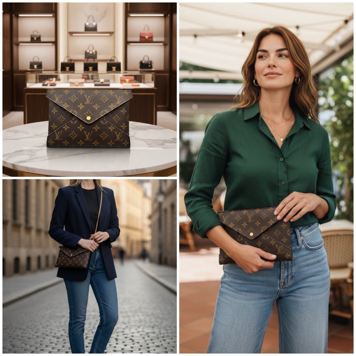 Louis Vuitton Large Kirigami Pochette Monogram | Luxe Indulgence