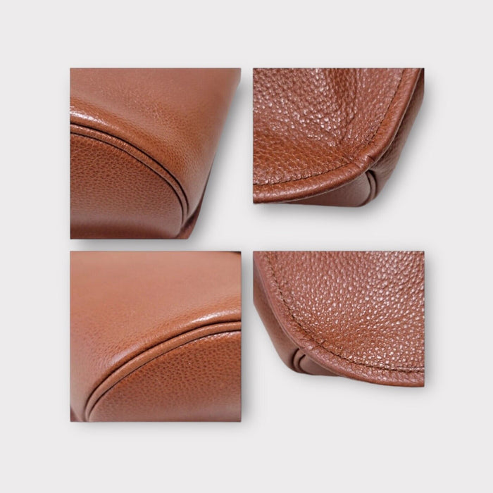 Saint Laurent vintage leather bucket bag- Brown